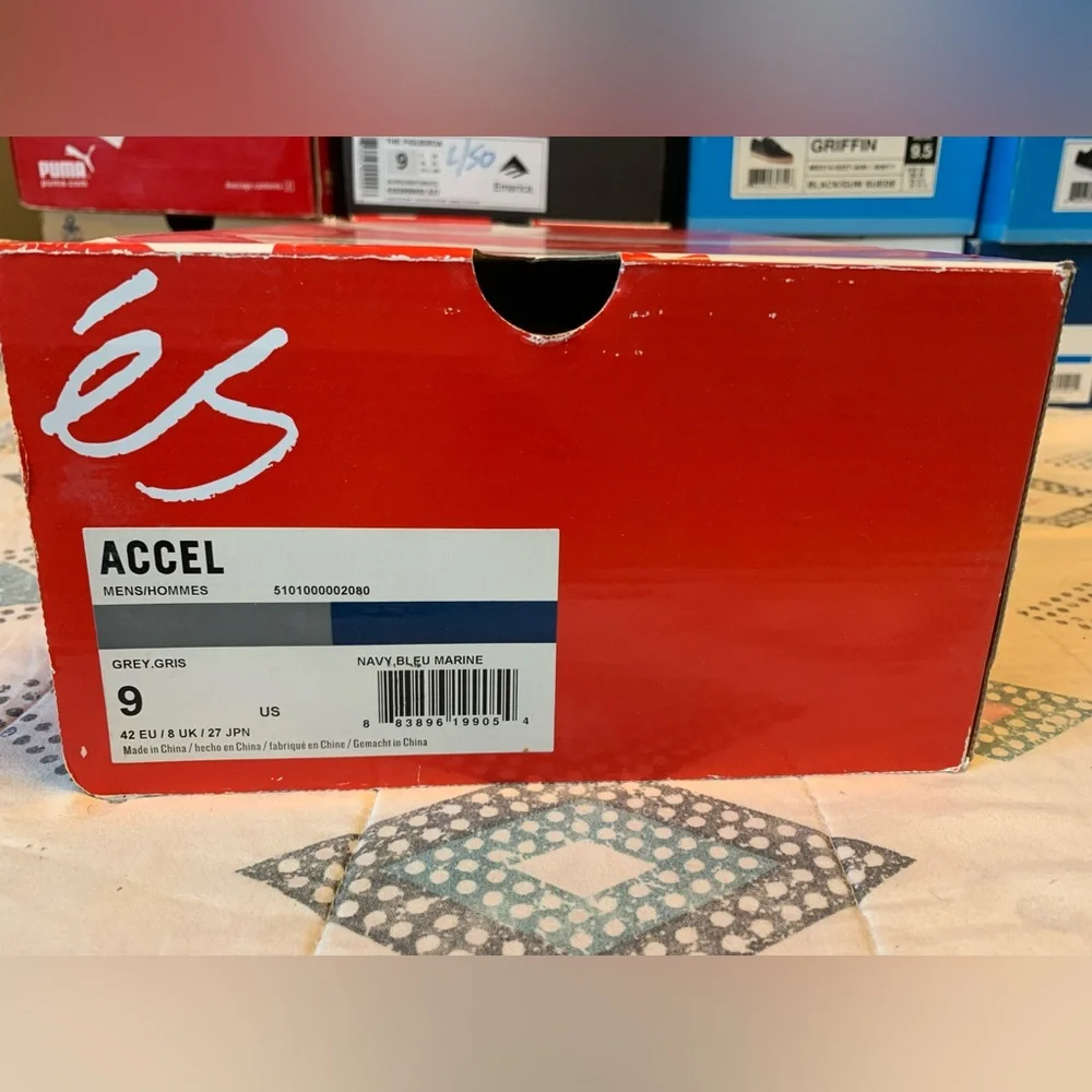 és - Accel skate shoe - 1995 Original Release unDeadstock - Picture 8 of 9